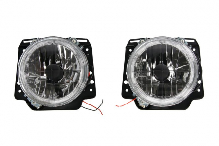 Set faruri stanga/dreapta (H4, manual, fara motor, culoare interior: negru) potrivit VW GOLF II 08.83-12.92 [0]