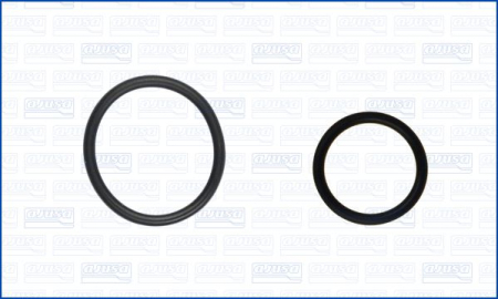 Garnituri - Set garnitura radiator ulei potrivit ABARTH 124 SPIDER, 500 / 595 / 695, 500C / 595C / 695C, PUNTO; ALFA ROMEO MITO; FIAT 124 SPIDER, 500, 500L; NISSAN CUBE, JUKE 1.4/1.4CNG/1.5D 08.05-