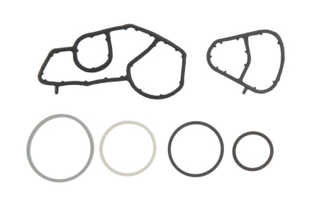 Garnituri - Set garnitura radiator ulei potrivit DS DS 3; VOLVO C30, S40 II, S60 II, S80 II, V40, V50, V60 I, V70 III; BMW 2000 (120); CITROEN BERLINGO, BERLINGO MULTISPACE 1.3-2.0 10.65-