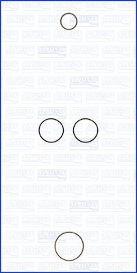 Garnituri - Set garnitura radiator ulei potrivit DS DS 3; VOLVO C30, S40 II, S60 II, S80 II, V40, V50, V60 I, V70 III; CITROEN BERLINGO, BERLINGO MULTISPACE, BERLINGO/MINIVAN, C1 1.4D/1.5D/1.6D 09.01-