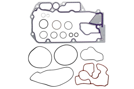 Garnituri - Set garnitura radiator ulei potrivit MERCEDES ACTROS MP4 / MP5 11440 TTV/1842/1842 A/1842 AK/1842 AS/1842 K/1842 L/1842 LK/1842 LS/1845/1845 A/1845 AK/1845 AS/1845 K/1845 L/1845 LK/1845 LS/1848/