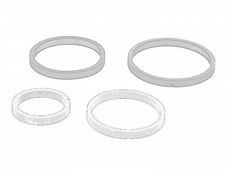 Piese Auto - Set garnituri radiator ulei  (4 bucati kit) VOLVO C30, S40 II, S60 II, S80 II, V40, V50, V60 I, V70 III; CITROEN BERLINGO, C1, C2, C3 I, C3 II, C3 PICASSO, C3 PLURIEL, C4 AIRCROSS 1.4D/1.5D/1.6D dupa 