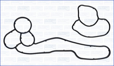 Set garnituri radiator ulei potrivit BMW 3 (F30, F80), 3 (F31), 5 (F10), 5 (F11), 5 GRAN TURISMO (F07), 6 (F12), 6 (F13), 6 GRAN COUPE (F06), 7 (F01, F02, F03, F04), X3 (F25), X5 (E70) 3.0D 04.11-07.1 [1]