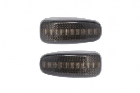 Semnalizator - Set lumini semnalizare stanga/dreapta (fumuriu, LED) potrivit MERCEDES 124 (A124), 124 (C124), 124 (W124), 124 T-MODEL (S124), 190 (W201), C (W202), C T-MODEL (S202), E (A124), E (C124), E (W124) 1.8-