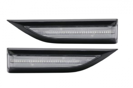 Semnalizator - Set lumini semnalizare stanga/dreapta (transparent, LED) potrivit VW MULTIVAN T6 2.0/2.0D 04.15-