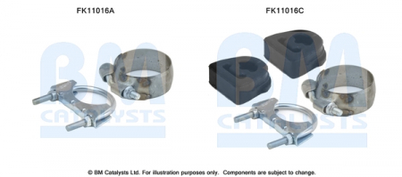 Set montaj esapament BM11016 potrivit MERCEDES SPRINTER 3,5-T (906), SPRINTER 3-T (906), SPRINTER 4,6-T (906), SPRINTER 5-T (906) 2.1D/3.0D dupa 2006 [1]