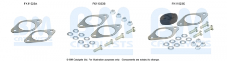 Set montaj esapament BM11023 FORD C-MAX, FOCUS II, GALAXY, MONDEO IV, S-MAX 2.0D/2.2D intre 2004-2015 [1]