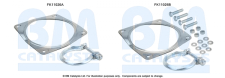 Set montaj esapament BM11026 CITROEN C8, JUMPY; FIAT SCUDO, ULYSSE; LANCIA PHEDRA; PEUGEOT 807, EXPERT, EXPERT TEPEE 2.0D/2.2D dupa 2006 [1]