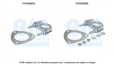 Set montaj esapament potrivit OPEL ASTRA G, ZAFIRA A 1.4/1.6 1998-2005 [2]