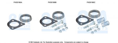 Set montaj esapament BM50186 MAZDA PREMACY 1.9/2.0 intre 1999-2005 [1]