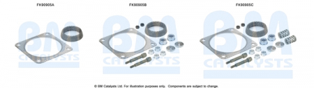 Set montaj esapament potrivit CITROEN BERLINGO, BERLINGO/MINIVAN, XSARA; PEUGEOT 306, PARTNER/MINIVAN 1.4 1993-2015 [2]