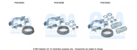 Set montaj esapament potrivit RENAULT TWINGO I 1.2 1996-2007 [1]