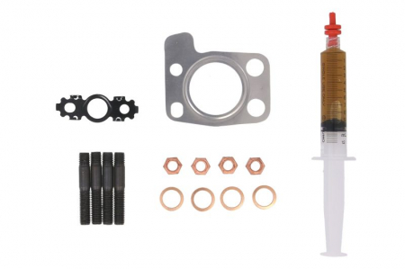 Set montaj esapament - Set montaj turbocompresor (cu garnituri) potrivit CITROEN DS3; FORD B-MAX, C-MAX II, FIESTA VI, FOCUS III, GALAXY II, GALAXY MK II, GRAND C-MAX, MONDEO IV, S-MAX 1.6D 11.09-