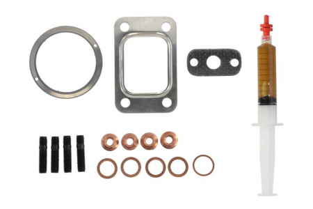 Set montaj esapament - Set montaj turbocompresor (cu garnituri) potrivit FIAT DUCATO; PEUGEOT BOXER 3.0D 04.06-
