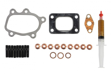 Set montaj esapament - Set montaj turbocompresor (cu garnituri) potrivit NISSAN 200SX, PATROL GR IV, PATROL III/2 1.8/2.8D 05.86-06.97