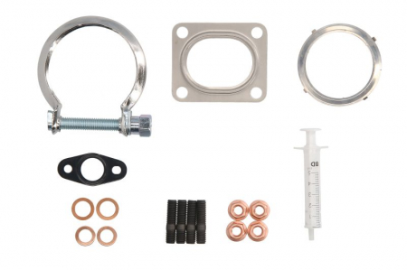 Set montaj esapament - Set montaj turbocompresor potrivit ALFA ROMEO 147, 156, GT; FIAT BRAVO II, DOBLO, DOBLO/MINIVAN, MAREA, MULTIPLA, STILO; LANCIA LYBRA 1.9D 09.00-