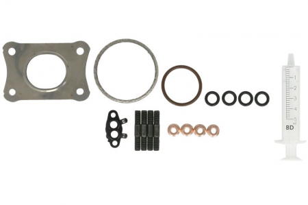 Set montaj esapament - Set montaj turbocompresor potrivit AUDI A1, A3, A3 ALLSTREET, Q2, Q3; CUPRA FORMENTOR, LEON, LEON SPORTSTOURER; SEAT ALHAMBRA, ATECA, IBIZA IV, IBIZA IV SC, IBIZA IV ST, LEON 1.2-1.4H 04.11-