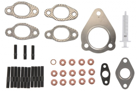 Set montaj turbocompresor potrivit AUDI A3; FORD GALAXY I; SEAT ALHAMBRA, CORDOBA, CORDOBA VARIO, IBIZA II, IBIZA III, INCA, LEON, TOLEDO II; SKODA FABIA I, FABIA II 1.9D 08.96-