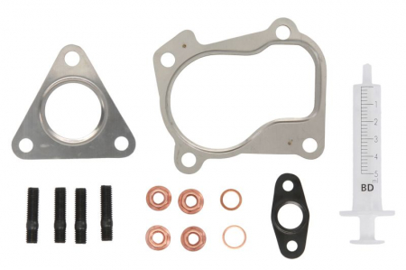 Set montaj esapament - Set montaj turbocompresor potrivit AUDI A3; FORD GALAXY I; SEAT ALHAMBRA, CORDOBA, CORDOBA VARIO, IBIZA II, LEON, TOLEDO I, TOLEDO II; SKODA OCTAVIA I; VW BORA 1.9D 08.93-03.10