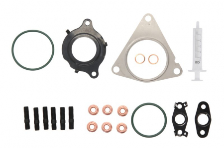 Set montaj esapament - Set montaj turbocompresor potrivit AUDI A4 ALLROAD B8, A4 B8, A5, A6 C6, Q5; SEAT EXEO, EXEO ST 2.0D 07.04-05.17