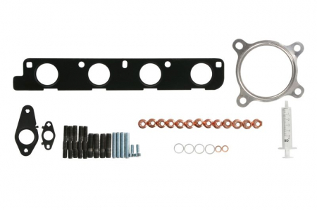 Set montaj esapament - Set montaj turbocompresor potrivit AUDI A4 ALLROAD B8, A4 B8, A5, Q5; SEAT EXEO, EXEO ST 2.0/2.0ALK/3.0 06.08-05.17
