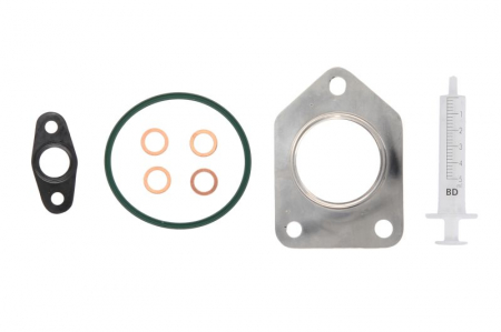 Set montaj esapament - Set montaj turbocompresor potrivit BMW 1 (E81), 1 (E82), 1 (E87), 1 (E88), 1 (F20), 1 (F21), 2 (F22, F87), 3 (E90), 3 (E91), 3 (E92), 3 (E93), 3 (F30, F80) 1.6D/2.0D/3.0 06.04-
