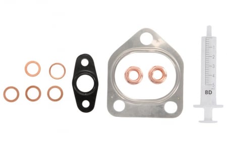 Set montaj esapament - Set montaj turbocompresor potrivit BMW 1 (E87), 3 (E36), 3 (E46), 3 (E90), 3 (E91), 5 (E39), 5 (E60), 5 (E61), 7 (E38), 7 (E65, E66, E67), X3 (E83), X5 (E53) 1.7D-3.9D 07.94-08.12