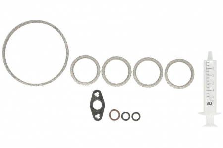 Set montaj esapament - Set montaj turbocompresor potrivit BMW 1 (F20), 1 (F21), 2 (F22, F87), 2 (F23), 3 (F30, F80), 3 (F31), 3 GRAN TURISMO (F34), 4 (F32, F82), 4 (F33, F83), 4 GRAN COUPE (F36), 5 (F10) 1.6-2.0H 10.10-