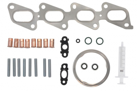Set montaj esapament - Set montaj turbocompresor potrivit BUICK ENCORE; CHEVROLET AVEO, CRUZE, TRAX; OPEL ADAM, ASTRA J, ASTRA J GTC, CASCADA, CORSA D, CORSA E, INSIGNIA A 1.4/1.4LPG/1.7D 12.09-