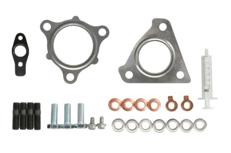 Set montaj esapament - Set montaj turbocompresor potrivit CITROEN C4 AIRCROSS; MITSUBISHI ASX, LANCER VIII; PEUGEOT 4008 1.8D 06.10-