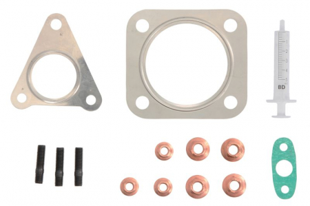 Set montaj esapament - Set montaj turbocompresor potrivit FORD TOURNEO CUSTOM V362, TRANSIT, TRANSIT CUSTOM V362, TRANSIT TOURNEO, TRANSIT V363 2.2D 04.06-
