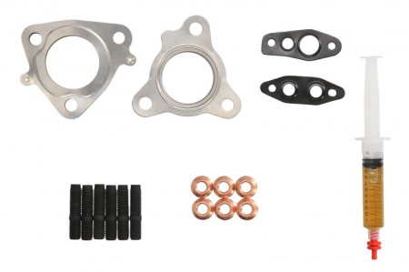 Set montaj esapament - Set montaj turbocompresor potrivit HONDA ACCORD VII, CIVIC VIII, CR-V II, CR-V III, FR-V 2.2D 01.04-