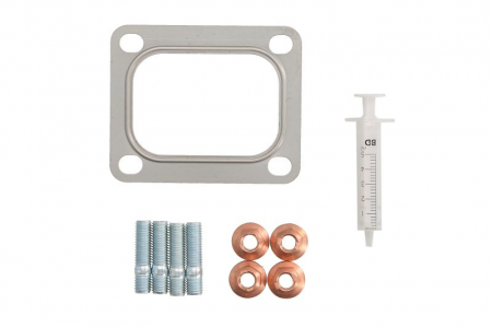 Set montaj esapament - Set montaj turbocompresor potrivit IVECO CITYCLASS, EUROSTAR, EUROTECH MH, EUROTECH MP, EUROTRAKKER, STRALIS I, TRAKKER I F2BE0681A-F3AE3681Y 01.93-