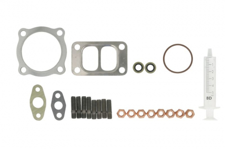 Set montaj esapament - Set montaj turbocompresor potrivit MAN CLA, E2000, EM, F2000, F90, HOCL, L2000, LION´S CITY, LION´S CLASSIC, M 2000 L, M 2000 M, NL, NM, SL II, SM, SÜ, TGA; NEOPLAN CENTROLINER 18.3D/6.9D 11.87-