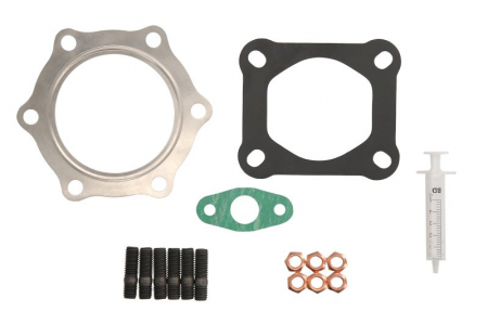 Set montaj esapament - Set montaj turbocompresor potrivit MAN HOCL, LION´S COACH, TGA, TGS I, TGX I; VAN HOOL T D2066LF01-D2676LOH31 12.00-