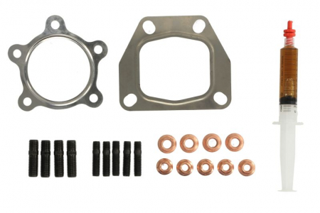 Set montaj esapament - Set montaj turbocompresor potrivit MAN HOCL, SL II 10.5D/12.4D 01.06-12.14