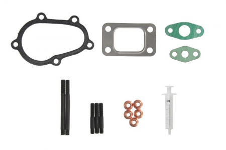 Set montaj esapament - Set montaj turbocompresor potrivit MAN L2000, M 2000 L, M90, NM; SOLARIS URBINO I D0824LF01-D0824LOH05 04.92-