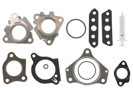 Set montaj esapament - Set montaj turbocompresor potrivit MERCEDES C T-MODEL (S203), C T-MODEL (S204), C (W203), C (W204), CLK (A209), CLK (C209), CLS (C218), CLS (C219) 3.0D 01.05-
