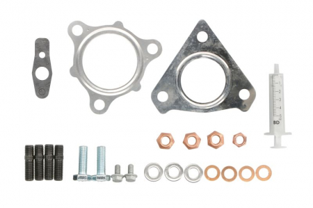 Set montaj esapament - Set montaj turbocompresor potrivit MITSUBISHI ASX, OUTLANDER II, OUTLANDER III 2.2D 11.06-