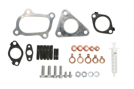 Set montaj esapament - Set montaj turbocompresor potrivit NISSAN CABSTAR, NP300, PICK UP 2.5D 03.02-