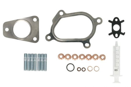 Set montaj esapament - Set montaj turbocompresor potrivit NISSAN INTERSTAR, PRIMASTAR; OPEL MOVANO A, VIVARO A; RENAULT MASTER II, TRAFIC II 2.2D/2.5D 09.00-