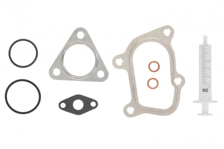 Set montaj esapament - Set montaj turbocompresor potrivit OPEL ASTRA G, ASTRA G/KOMBI, FRONTERA B, OMEGA B, SIGNUM, SINTRA, VECTRA B, VECTRA C, VECTRA C GTS, ZAFIRA A; SAAB 9-3 2.0D/2.2D 11.96-08.06