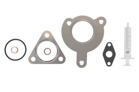 Set montaj esapament - Set montaj turbocompresor potrivit OPEL ASTRA G, FRONTERA B, OMEGA B, SIGNUM, VECTRA B, VECTRA C, VECTRA C GTS, ZAFIRA A; SAAB 9-3, 9-5 2.2D 02.98-02.15