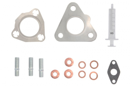 Set montaj esapament - Set montaj turbocompresor potrivit OPEL ASTRA H, ASTRA H GTC, ASTRA H/KOMBI, COMBO TOUR, COMBO/MINIVAN, CORSA C, CORSA C/HATCHBACK, MERIVA A 1.7D 06.03-