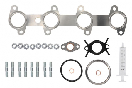 Set montaj esapament - Set montaj turbocompresor potrivit OPEL ASTRA H, ASTRA H GTC, ASTRA H/KOMBI, SIGNUM, VECTRA C, VECTRA C GTS, ZAFIRA B, ZAFIRA B/MINIVAN 1.9D 04.04-04.15