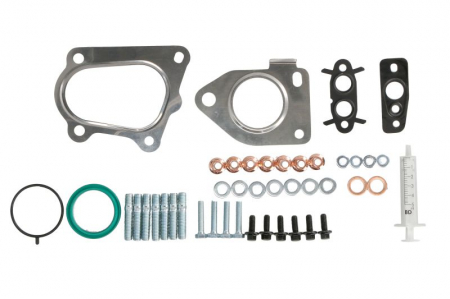 Set montaj esapament - Set montaj turbocompresor potrivit OPEL VIVARO A; RENAULT MASTER III, TRAFIC II 2.0D/2.3D 08.06-