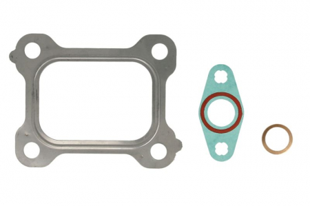 Set montaj esapament - Set montaj turbocompresor potrivit SCANIA 4, 4 BUS, P,G,R,T 10.6D/11.7D/9.0D 05.96-