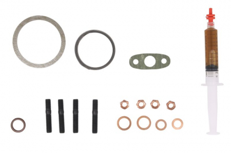 Set montaj esapament - Set montaj turbocompresor potrivit VOLVO C30, C70 II, S40 II, S60 II, S80 II, V40, V50, V60 I, V70 III, XC60 I, XC70 II 2.0D/2.4D 10.07-02.17