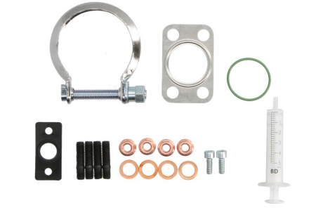 Set montaj esapament - Set montaj turbocompresor potrivit VOLVO C30, S40 II, S80 II, V50, V70 III; CITROEN BERLINGO, BERLINGO MULTISPACE, BERLINGO/MINIVAN, C2, C3 I, C3 II, C3 PICASSO, C4, C4 GRAND PICASSO I 1.6D 10.03-