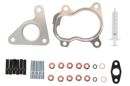 Set montaj esapament - Set montaj turbocompresor potrivit VOLVO S40 I, V40; MITSUBISHI CARISMA, SPACE STAR; NISSAN INTERSTAR, PRIMASTAR; OPEL MOVANO A, VIVARO A; RENAULT KANGOO 1.9D 03.99-